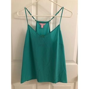 Lilly Tank, size S, green